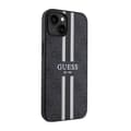 Miniatyrbillede 4 af 8: Guess 4G Printed Stripes MagSafe - iPhone 14 Plus etui (sort)