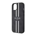 Miniatyrbillede 6 af 8: Guess 4G Printed Stripes MagSafe - iPhone 14 Plus etui (sort)