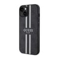 Miniatyrbillede 2 af 8: Guess 4G Printed Stripes MagSafe - iPhone 14 Plus etui (sort)