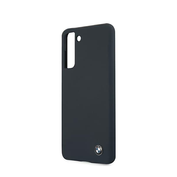 BMW Silikone Signature Logo - Samsung Galaxy S21+ etui (marineblå)