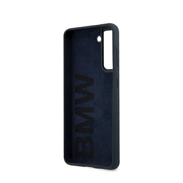 BMW Silikone Signature Logo - Samsung Galaxy S21+ etui (marineblå)