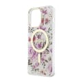 Miniatyrbillede 6 af 8: Guess Flower MagSafe - iPhone 14 Pro-cover (gennemsigtig)