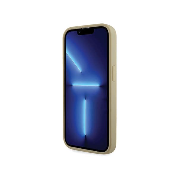 Guess Rhinestone Triangle - iPhone 14 Pro etui (guld)