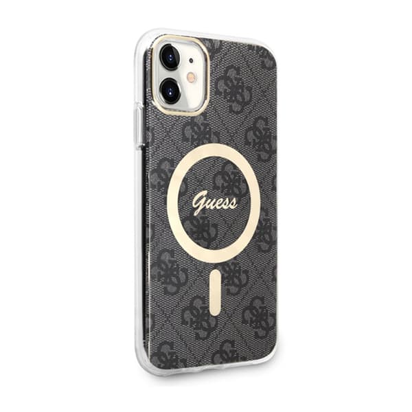 Guess 4G MagSafe - iPhone 11 -kotelo (musta)
