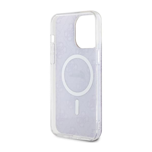 Guess 4G MagSafe - iPhone 14 Pro Max -kotelo (violetti)