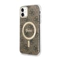Miniatyrbillede 1 af 7: Guess 4G MagSafe - iPhone 11 cover (brun)