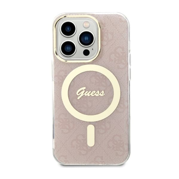Guess 4G MagSafe - iPhone 14 Pro-cover (Pink)