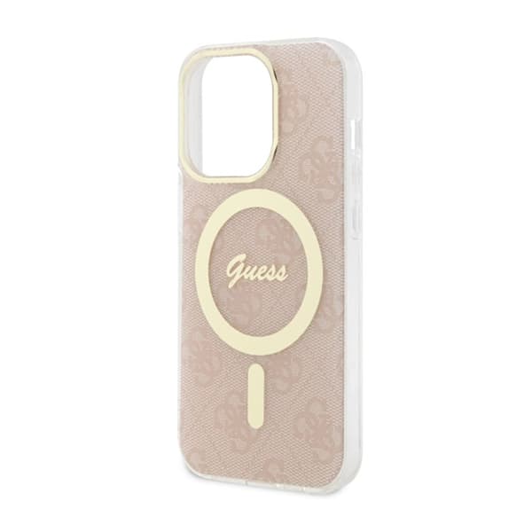 Guess 4G MagSafe - iPhone 14 Pro-cover (Pink)