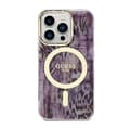 Miniatyrbillede 3 af 8: Guess Leopard MagSafe - iPhone 14 Pro-cover (Pink)