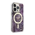 Miniatyrbillede 4 af 8: Guess Leopard MagSafe - iPhone 14 Pro-cover (Pink)