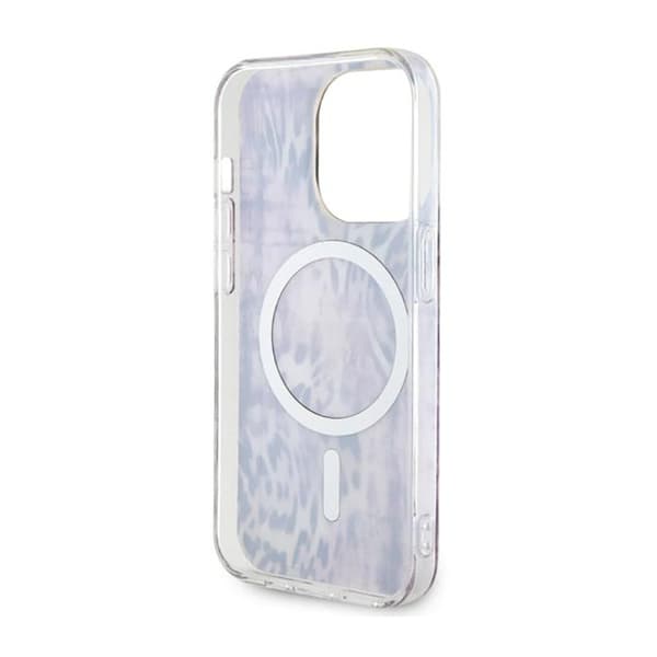 Guess Leopard MagSafe - iPhone 14 Pro-cover (Pink)