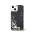 Miniatyrbild 3 av 7: Guess Liquid Glitter Marble - iPhone 14-fodral (svart)