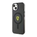 Miniatyrbillede 2 af 8: Ferrari Translucent MagSafe - iPhone 14 cover (sort)