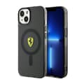 Miniatyrbillede 1 af 8: Ferrari Translucent MagSafe - iPhone 14 cover (sort)