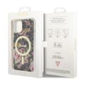 Miniatyrbillede 8 af 8: Guess Flower MagSafe - iPhone 14 etui (sort)
