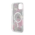 Miniatyrbillede 7 af 8: Guess Flower MagSafe - iPhone 14 Plus etui (grøn)