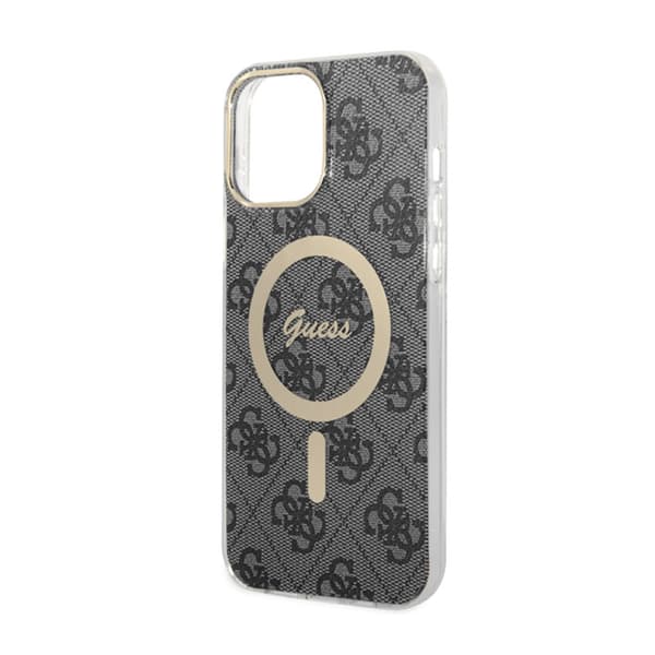 Guess 4G MagSafe - iPhone 13 Pro Max etui (sort)