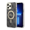 Miniatyrbillede 1 af 8: Guess 4G MagSafe - iPhone 13 Pro Max etui (sort)