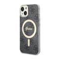 Miniatyrbillede 1 af 7: Guess 4G MagSafe - iPhone 14 etui (sort)