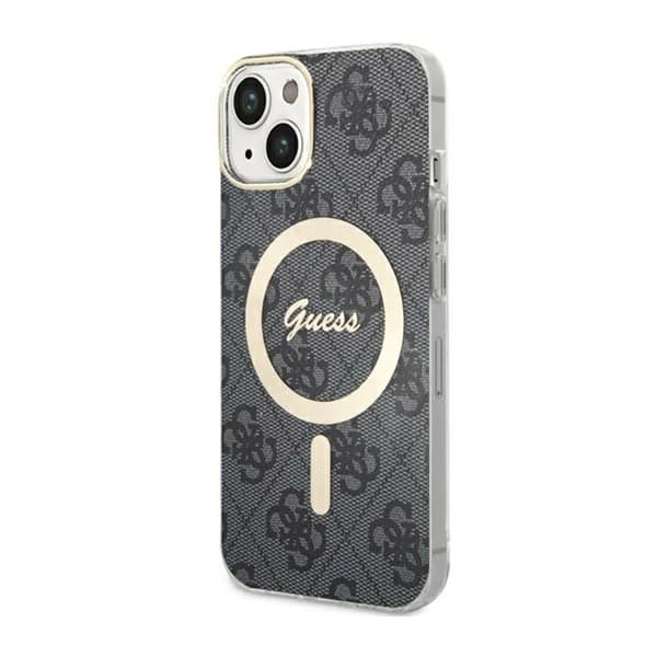 Guess 4G MagSafe - iPhone 14 etui (sort)