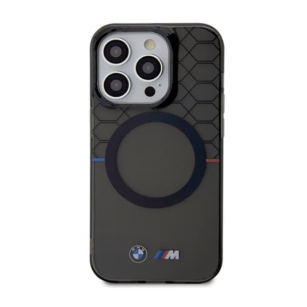 BMW Pattern MagSafe - iPhone 14 Pro Max -kotelo (harmaa)