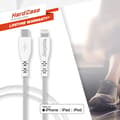 Miniatyrbillede 4 af 4: Energizer HardCase - USB-C til Lightning-forbindelseskabel MFi-certificeret 1,2 m (hvid) livstidsgaranti