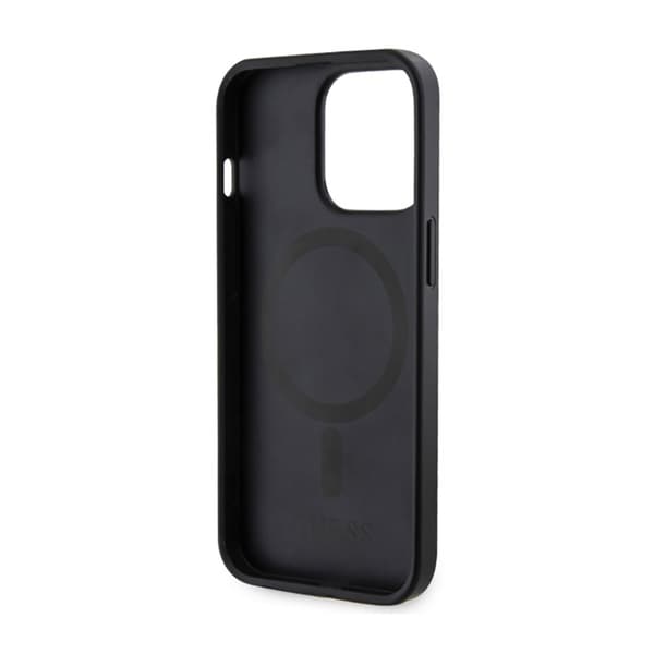 Guess 4G Printed Stripes MagSafe - iPhone 13 Pro Max etui (sort)