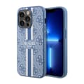 Miniatyrbillede 1 af 8: Guess 4G Printed Stripes MagSafe - iPhone 14 Pro etui (blå)
