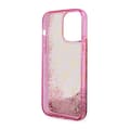 Miniatyrbillede 7 af 8: Guess Liquid Glitter Transculent 4G - iPhone 14 Pro-cover (Pink)