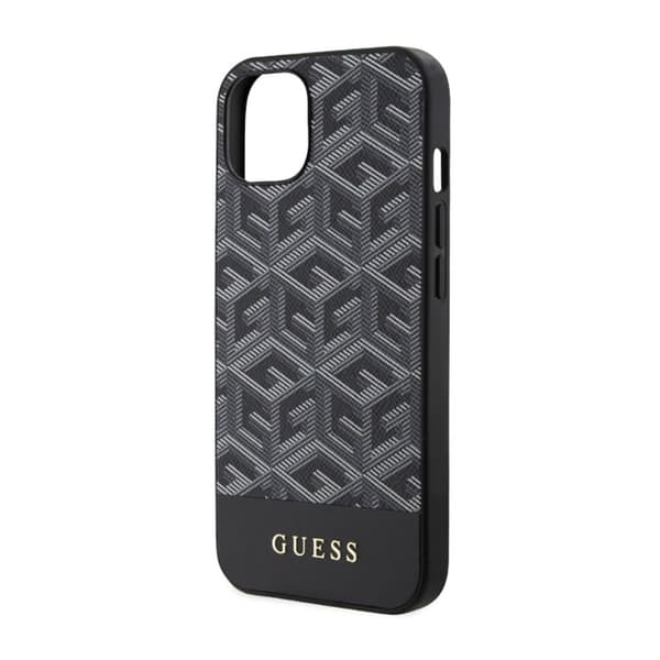 Guess GCube Stripes MagSafe - iPhone 14 Plus etui (sort)
