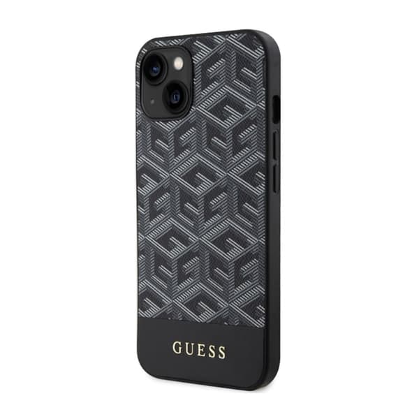 Guess GCube Stripes MagSafe - iPhone 14 Plus etui (sort)