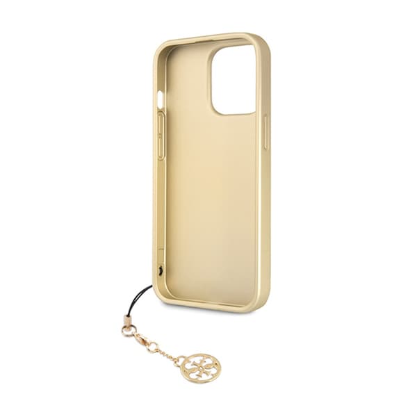Guess 4G Charms Collection - iPhone 14 Pro etui (grå)