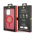 Pikkukuva 8 / 8: Ferrari Translucent MagSafe - iPhone 14 Pro Max -kotelo (punainen)