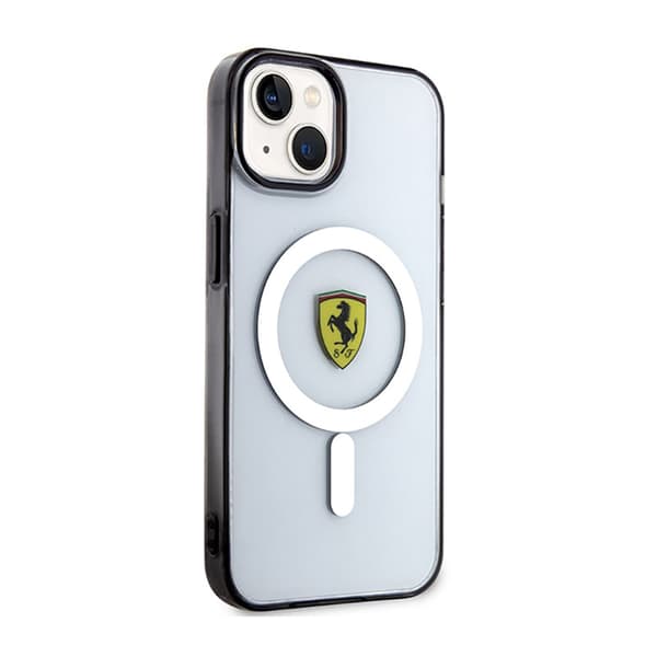 Ferrari Outline Magsafe - iPhone 14 cover (gennemsigtig)