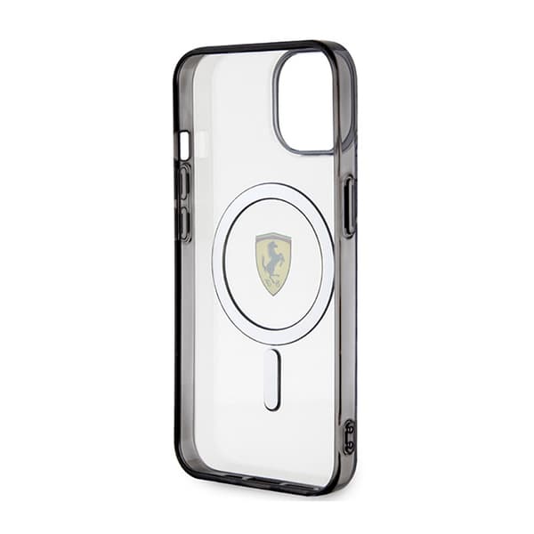 Ferrari Outline Magsafe - iPhone 14 cover (gennemsigtig)