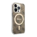 Miniatyrbillede 3 af 7: Guess 4G MagSafe - iPhone 14 Pro-cover (brunt)