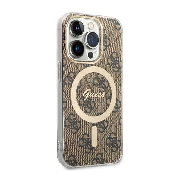 Guess 4G MagSafe - iPhone 14 Pro-cover (brunt)