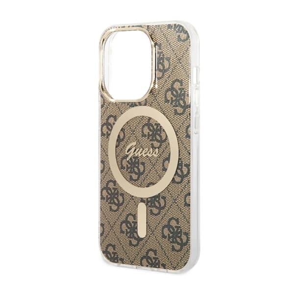 Guess 4G MagSafe - iPhone 14 Pro-cover (brunt)