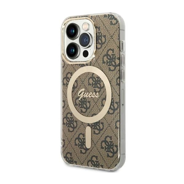 Guess 4G MagSafe - iPhone 14 Pro-cover (brunt)
