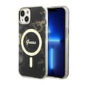 Miniatyrbillede 1 af 8: Guess Golden Marble MagSafe - iPhone 14 cover (sort)