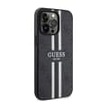 Pikkukuva 4 / 8: Guess 4G Printed Stripes MagSafe - iPhone 13 Pro -kotelo (musta)