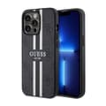 Pikkukuva 1 / 8: Guess 4G Printed Stripes MagSafe - iPhone 13 Pro -kotelo (musta)