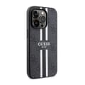 Miniatyrbillede 4 af 8: Guess 4G Printed Stripes MagSafe - iPhone 14 Pro etui (sort)