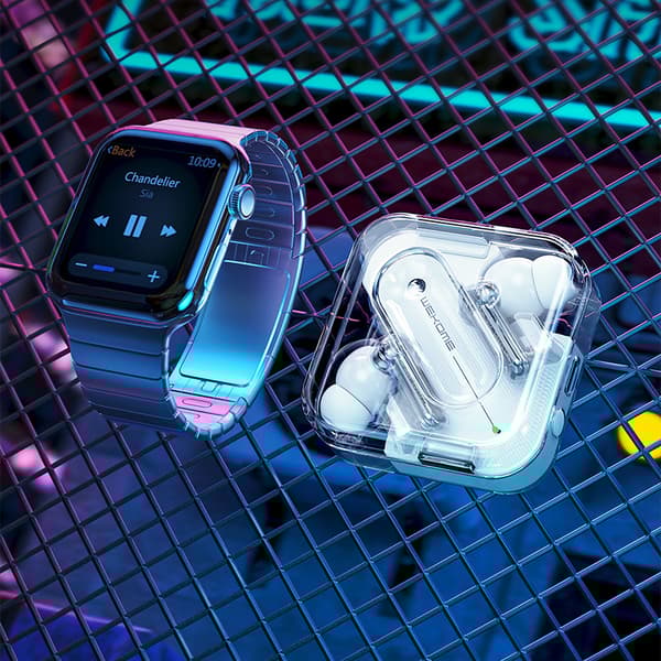 WEKOME V51 Vanguard Series - V5.1 TWS Trådløse Bluetooth-øretelefoner med opladningsetui (hvid)