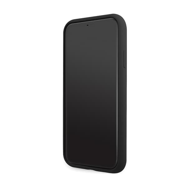 Karl Lagerfeld Silikonsignatur - iPhone 11-fodral (svart)