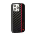 Miniatyrbillede 3 af 6: Audi Carbon Fiber Stripe - iPhone 14 Pro etui (sort)