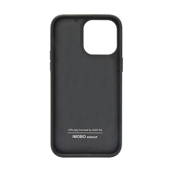 Audi Carbon Fiber Stripe - iPhone 14 Pro etui (sort)