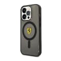Miniatyrbillede 2 af 8: Ferrari Translucent MagSafe - iPhone 14 Pro etui (sort)