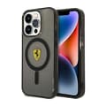 Miniatyrbillede 1 af 8: Ferrari Translucent MagSafe - iPhone 14 Pro etui (sort)