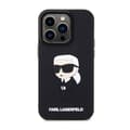 Miniatyrbillede 3 af 8: Karl Lagerfeld 3D Rubber NFT Ikonik - iPhone 14 Pro etui (sort)